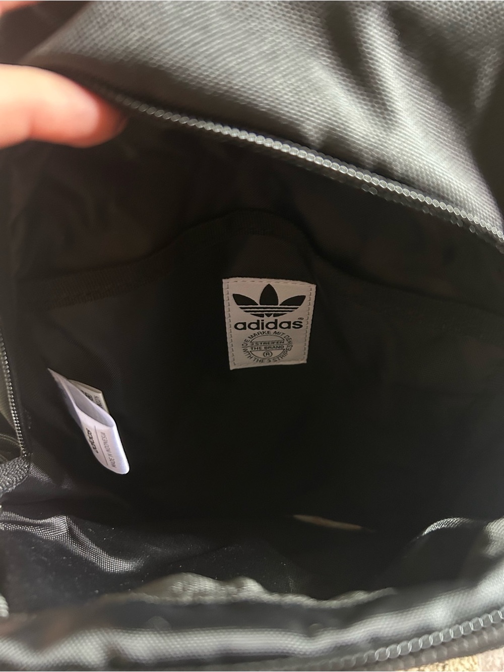 adidas Black Mini Utility Backpack with Front Buckle - Picture 4 of 4